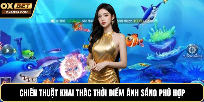 Chiến thuật khai thác thời điểm ánh sáng phù hợp