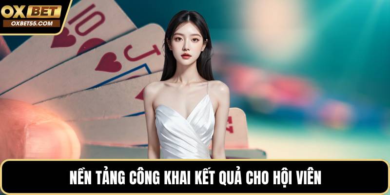 Nền tảng công khai kết quả cho hội viên